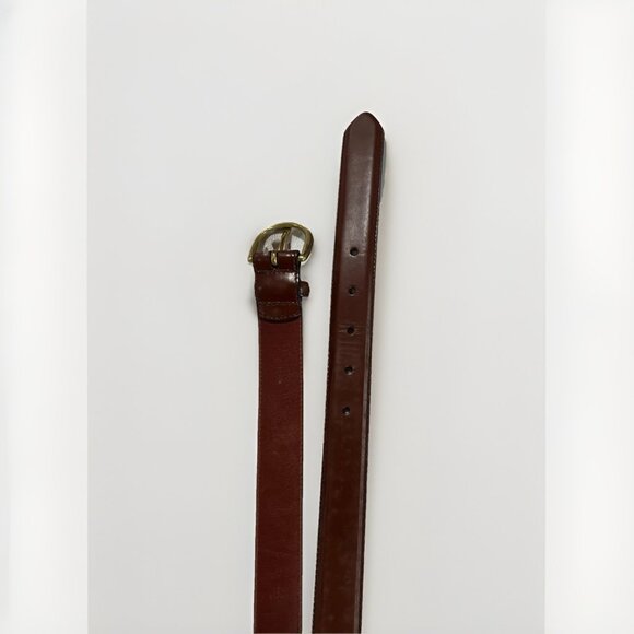 Vintage COACH 3921 Brown Smooth Cowhide Leather Belt Size 32/80 Unisex Belt VGC main image 7